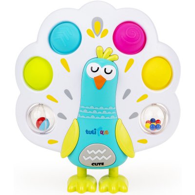 Tuli Fun mix Senzorická hračka POP IT Páv – Zboží Mobilmania