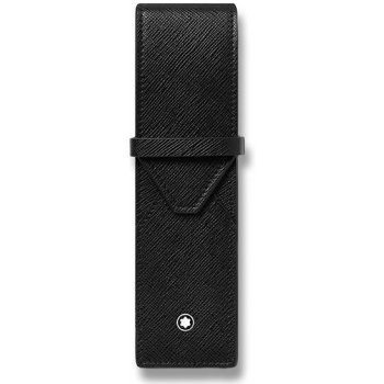 Montblanc Pouzdro Sartorial černé pro 2 ks