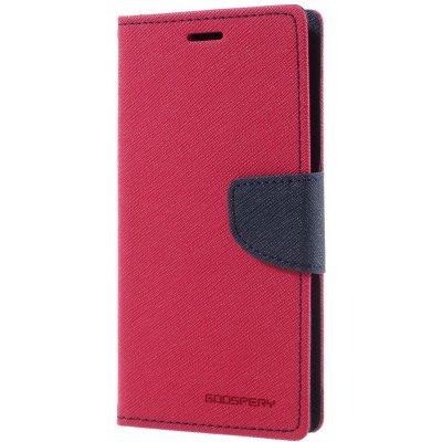 Pouzdro Mercury Fancy Diary Xiaomi Mi6 - HOT růžové/NAVY – Zboží Mobilmania