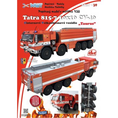 TATRA 815-7 10x10 CV40 Taurus papírový model 1:32 – Zboží Dáma
