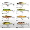 Návnada a nástraha SALMO Minnow sinking 5cm Rainbow Dace