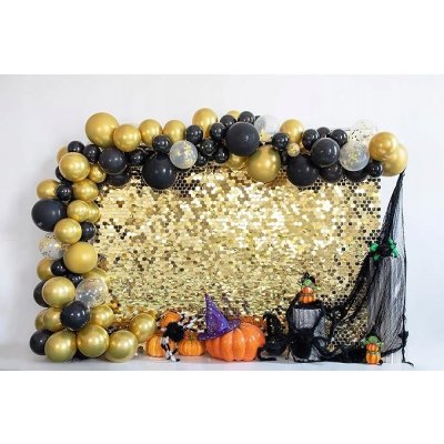 KATE fotografické pozadí z flitrů FLITROVÝ PANEL STĚNA 30x30cm 24 ks – Zboží Živě