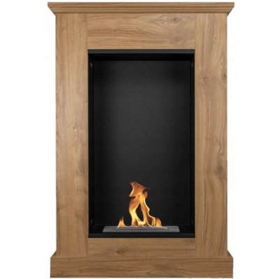 Biokominki GMT Volně stojící biokrb 71 x 101 x 20 cm hnědý – Zboží Dáma