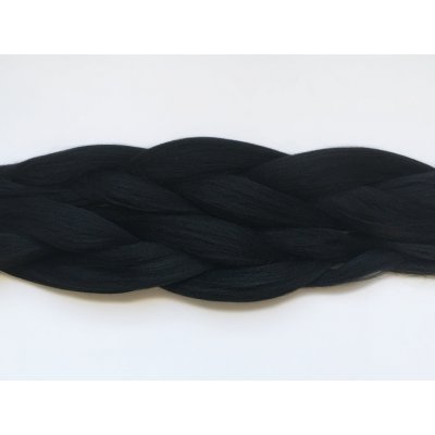 Kanekalon Easy Braid Barva: 1 (black, černý), Značka: Easy Braid – Zboží Dáma