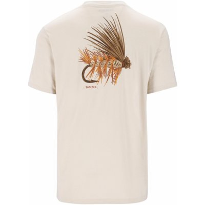 Simms tričko Let It Fly T-Shirt Natural – Zboží Dáma