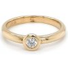 Prsteny Beny Jewellery Zlatý Zásnubní Prsten se Zirkonem 7130099