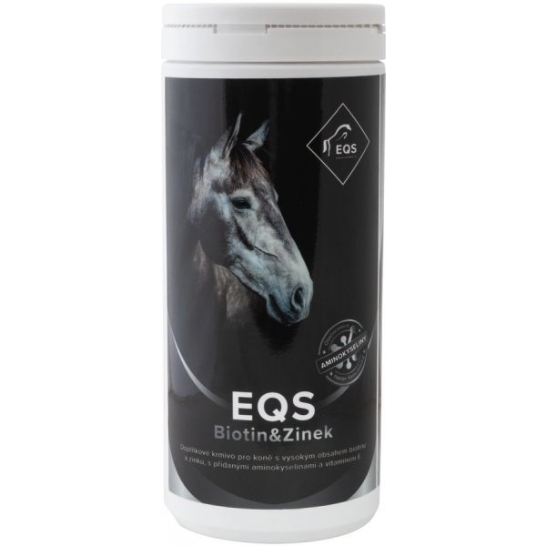 Vitamín a doplněk stravy pro koně Equiservis EQS Biotin&Zinek 0,8 kg