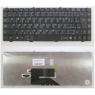 slovenská klávesnice Fujitsu Siemens Amilo Pro V2030 V2035 V2055 V3515 černá SK