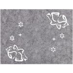 Mybesthome Prostírání Natale III. šedá 30x40cm – Zboží Dáma