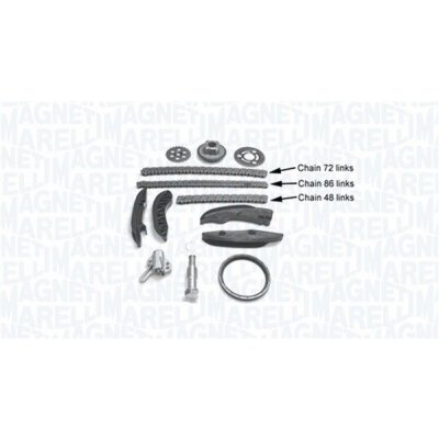 Sada rozvodového řetězu MAGNETI MARELLI 341500001390 – Zboží Mobilmania