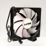 1stCOOL SILENT Fan 12cm F12-BLACK-WHITE – Zboží Živě