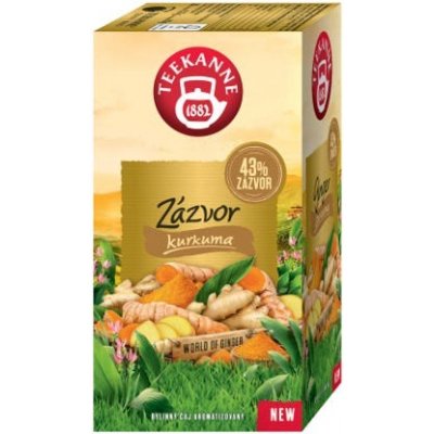 Teekanne Ginger Curcuma 20 ks 35 g – Zboží Mobilmania