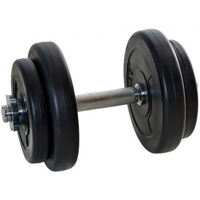 FitnessLine Jednoruční nakládací činka 10 kg – Zboží Mobilmania