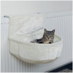 Trixie Postel zavěšená na radiátoru plyš bílá 45 x 13 x 33 cm – Hledejceny.cz