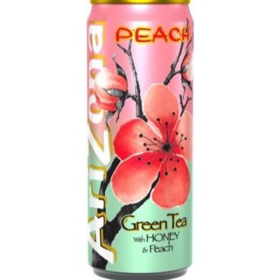 Arizona Green Tea with Peach & Honey 330 ml – Zboží Mobilmania