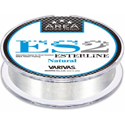 VARIVAS Super Trout Area ES2 Ester Natural 80m 0,09mm 0,79kg – Zboží Dáma