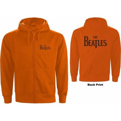 The Beatles mikina Drop T Logo With Back Print Orange – Zbozi.Blesk.cz