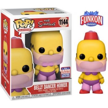 Funko Pop! The Simpsons Belly Dancer Homer 2021 Virtualn Shared Exclusive