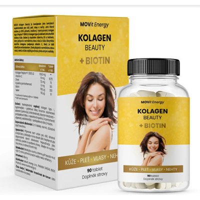 Movit Energy Kolagen Beauty + Biotin 90 tablet – Zbozi.Blesk.cz