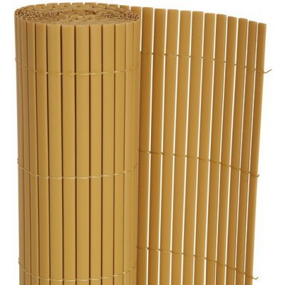 Plot z umělého bambusu BAMBUS OKROVÁ , role výška 1m x šířka 3m, 3m2