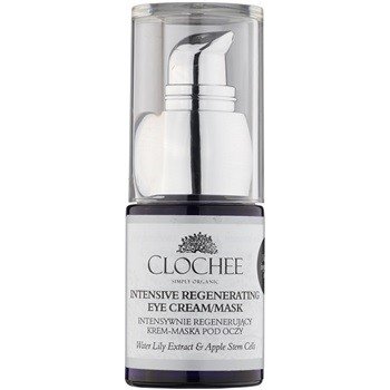 Clochee Simply Organic regenerační krém na oční okolí Water Lily Extract & Apple Stem Cells 15 ml