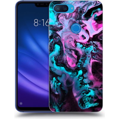 Pouzdro Picasee silikonové Xiaomi Mi 8 Lite - Lean černé – Zbozi.Blesk.cz