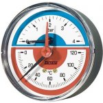 MALGORANI SITEM Termomanometr d80mm 0-4 BAR 0-120°C ZADNÍ vývod 1/2" - voda, vzduch TM5404Z – Zbozi.Blesk.cz
