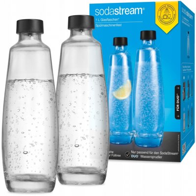 Sodastream Duo skleněná láhev TwinPack 1l – Zboží Dáma