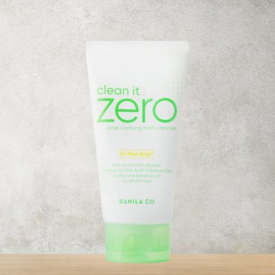 Banila Co. clean it zero pore clarifying krémová čisticí pěna pro hydrataci pleti a minimalizaci pórů 150 ml