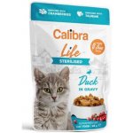 Calibra Life Sterilised Adult Duck gravy 85 g – Sleviste.cz