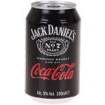 Jack Daniels & Cola 5% 0,33 l (plech) – Zboží Dáma