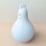 Designová kuřátko Dák Moderní jarní dekorace Latte brown – Hledejceny.cz