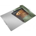 LEITZ Desky na dokumenty s chlopněmi a gumičkou STYLE - A4, zelenkavé – Hledejceny.cz