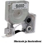 Standardní páska pro DYMO D1, 9mm x 7m, černá, bílá, kompatibilní,S0720680 (40913) – Hledejceny.cz