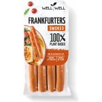 WellWell Rostlinné frankfurtské UZENÉ KLOBÁSKY 180 g – Hledejceny.cz