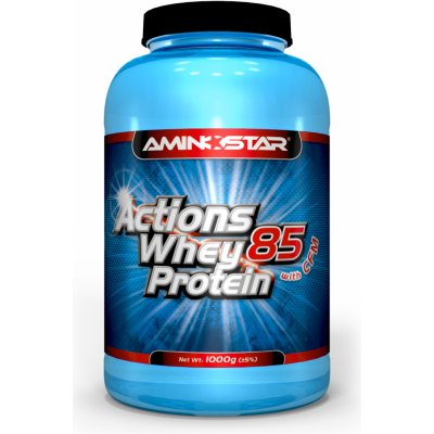 Aminostar Whey Protein Actions 85% 1000 g – Zboží Mobilmania