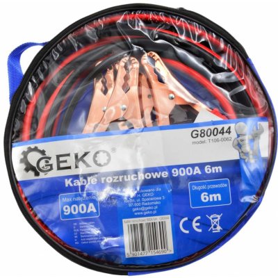 GEKO Startovací kabely 900A 6 m G80044 – Sleviste.cz