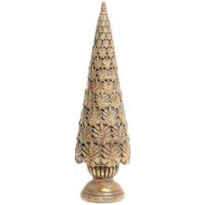 Mosazný antik dekorační vánoční stromek Willon Ø 6*20 cm Chic Antique – Hledejceny.cz