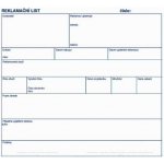 MSK 380 Reklamační list 2/3 A4 – Hledejceny.cz