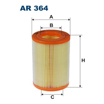 FILTRON Vzduchový filtr AR364 – Zboží Mobilmania