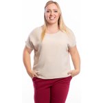 Tričko do gumy Violeta bílá – Zboží Dáma