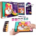 OKTO SENSORY ART Výtvarná sada malování na plátno 30x30cm Liška – Hledejceny.cz