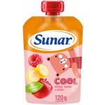 Sunar kapsička Cool ovoce Malina banán jablko 12m+ 120 g – Hledejceny.cz