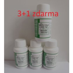 Petr Vácha Gotu Kola 200 mg + Brahmi Bacopa 200 mg 100 tablet Akce 3 + 1 400 tablet