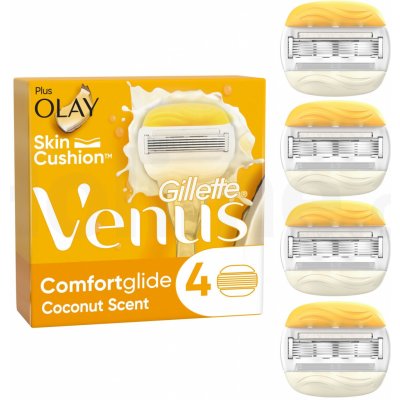 Gillette Venus ComfortGlide Olay 4 ks – Zbozi.Blesk.cz