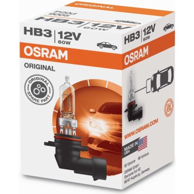 Osram HB3 P20d 60W 12V Teplá bílá – Hledejceny.cz