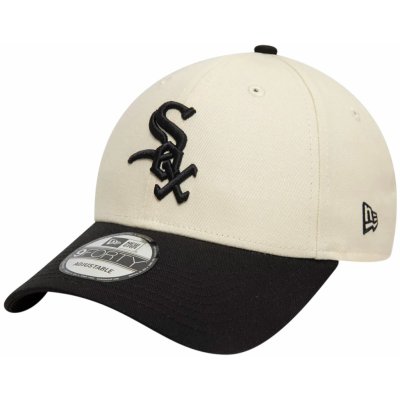 New Era Hellbeige Chicago White Sox Colour Block 9FORTY Verstellbare 60595216-60595216 – Zboží Dáma