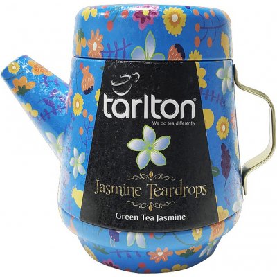 Tarlton Tea Pot Jasmine Teardrops Green Tea plech 100 g – Hledejceny.cz