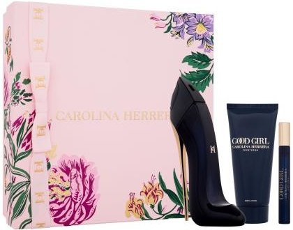 Carolina Herrera Good Girl SET2 dárkový set parfémovaná voda 80 ml + tělové mléko 100 ml + parfémovaná voda 10 ml