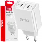 Síťová nabíječka 230V 2x USB-C 40W